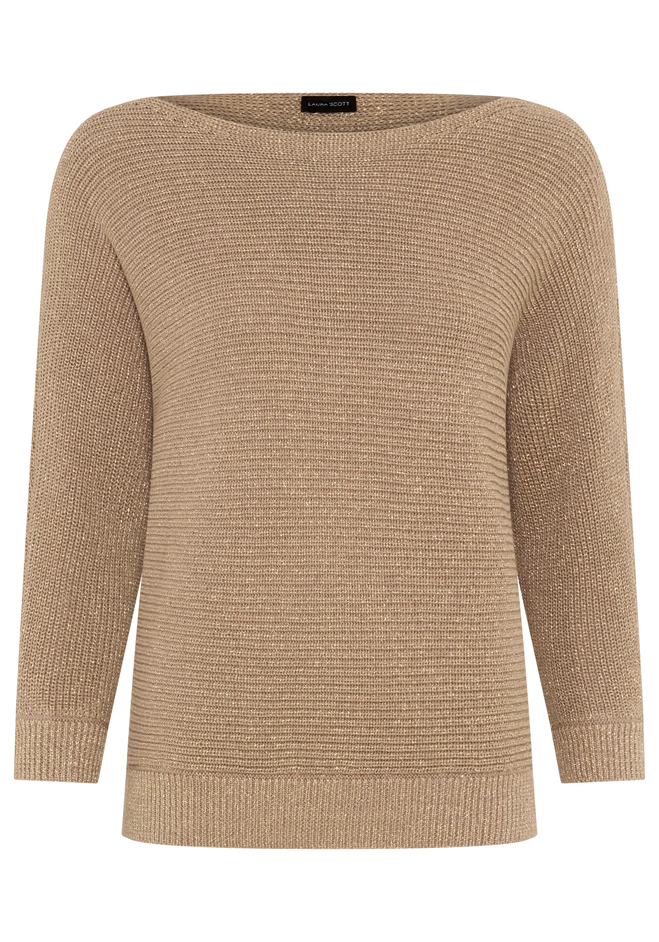 LAURA SCOTT Sweater in Gold: front