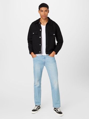 Veste mi-saison 'Brian' WEEKDAY en noir