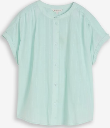 Chemisier TOM TAILOR en vert : devant