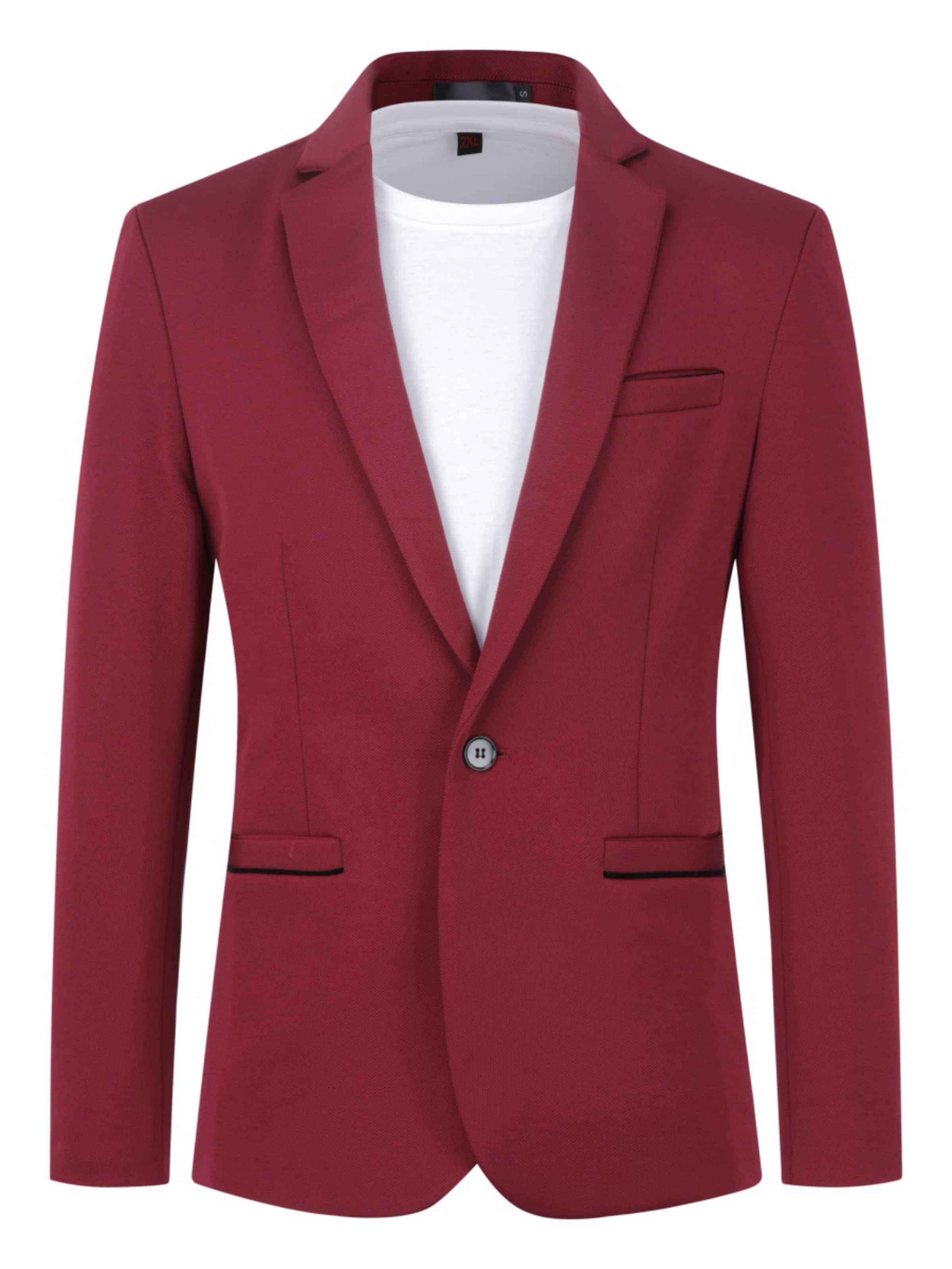 Youthup Slimfit Anzug‌‌‌‌‌‌‌‌ in Rot