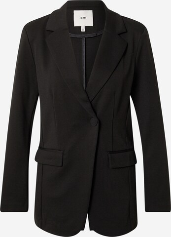 ICHI Blazer in Black: front