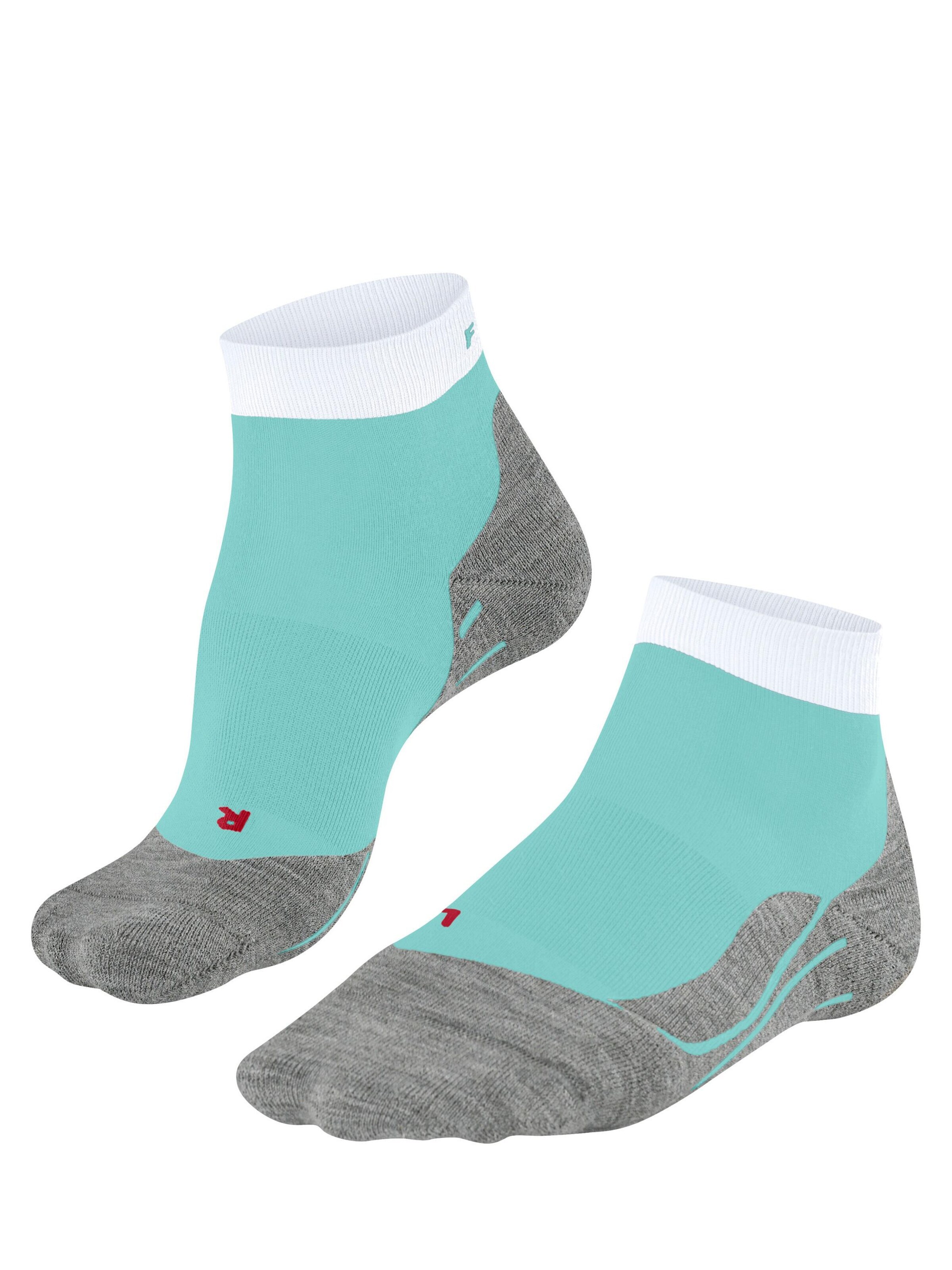 FALKE Athletic Socks 'RU4 Endurance Short' in Blue: front
