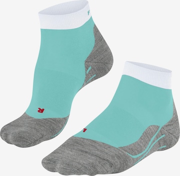 FALKE Athletic Socks 'RU4 Endurance Short' in Blue: front