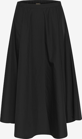 CULTURE Rok 'Lio Iris' in Zwart: voorkant