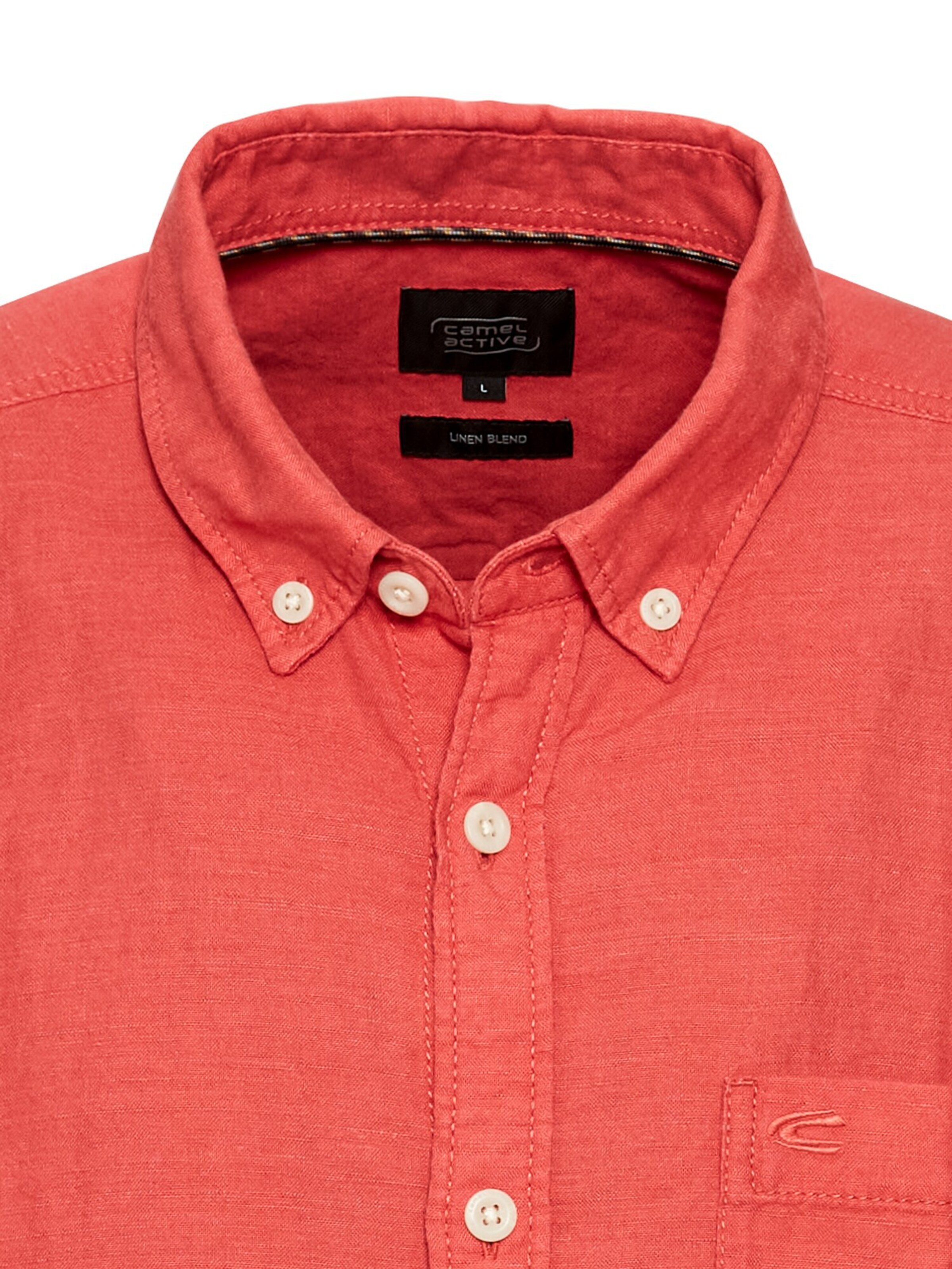 CAMEL ACTIVE Regular fit Button Up Shirt in Red