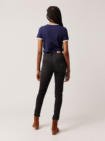 Slimfit Jeans 'Winnie' de la NAF NAF pe gri