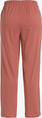 Ulla Popken Pyjamahose (GOTS) in Rot