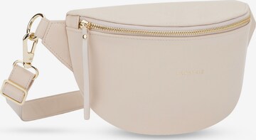 Expatrié Fanny Pack 'Alice Small' in Beige: front