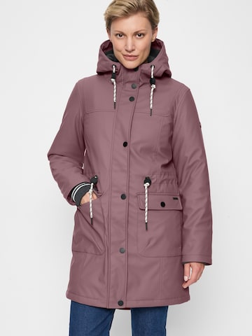 Covered Jacke 'Paula' in Pink: Vorderseite
