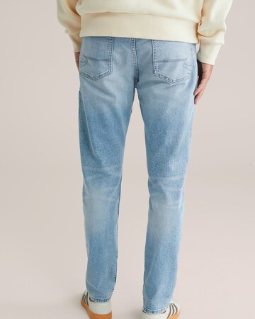 Coupe slim Jean WE Fashion en bleu