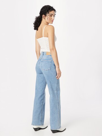 Tally Weijl Wide Leg Jeans i blå