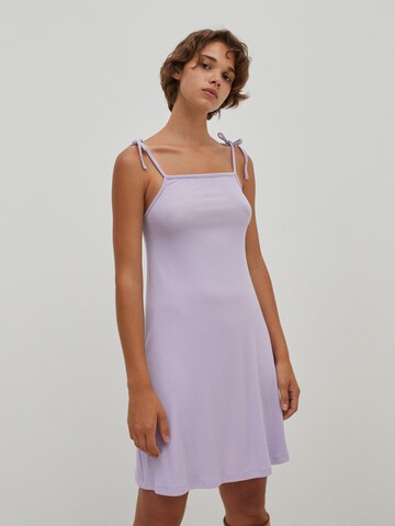 Robe 'Hallie' EDITED en violet : devant