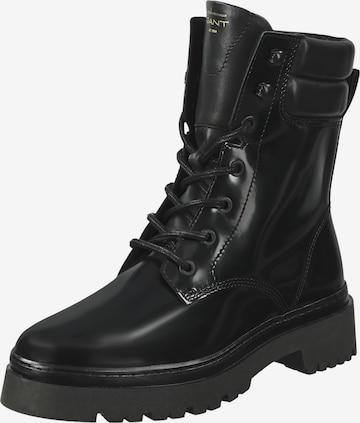 GANT Lace-Up Ankle Boots 'Aligrey' in Black: front