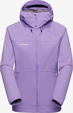 MAMMUT Outdoorjacke in Lila: Vorderseite