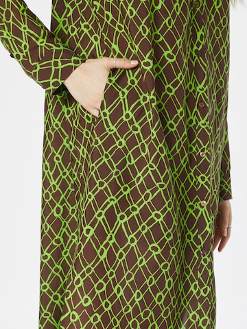 JNBY Платье-рубашка в Зеленый