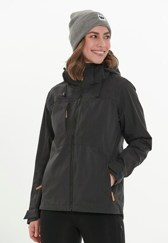 Whistler Outdoor Jacket 'Downey' in Black: front