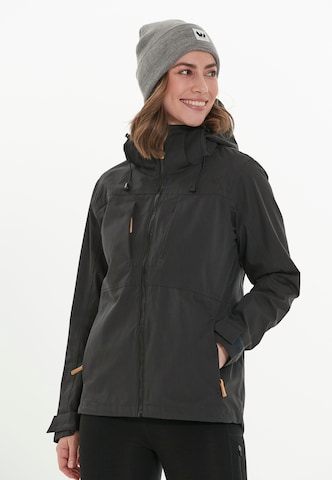 Whistler Outdoor Jacket 'Downey' in Black: front