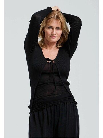 Seamless Basic Cardigan i sort