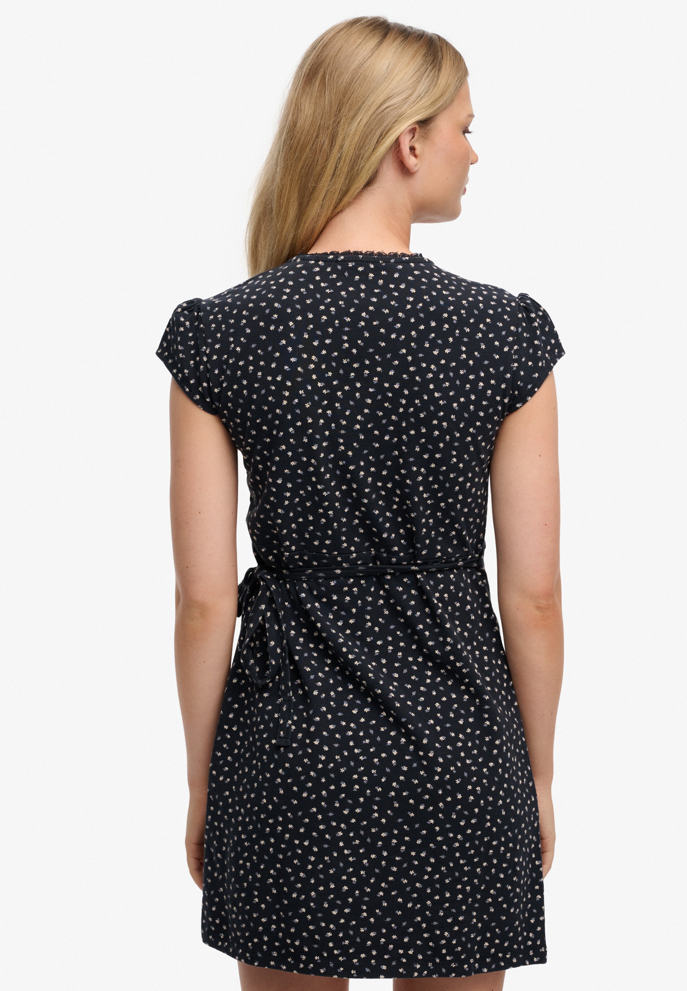Superdry & Co Summer dress 'ATHLETIC ESSENTIAL' in Blue