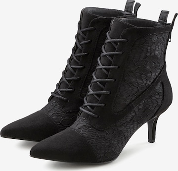 LASCANA Ankle boots in Black