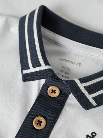 NAME IT Romper/Bodysuit 'NBMFLIP' in White