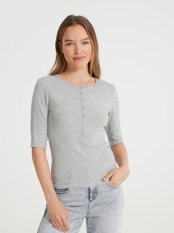 OPUS Shirt 'Sefania' in Grey: front