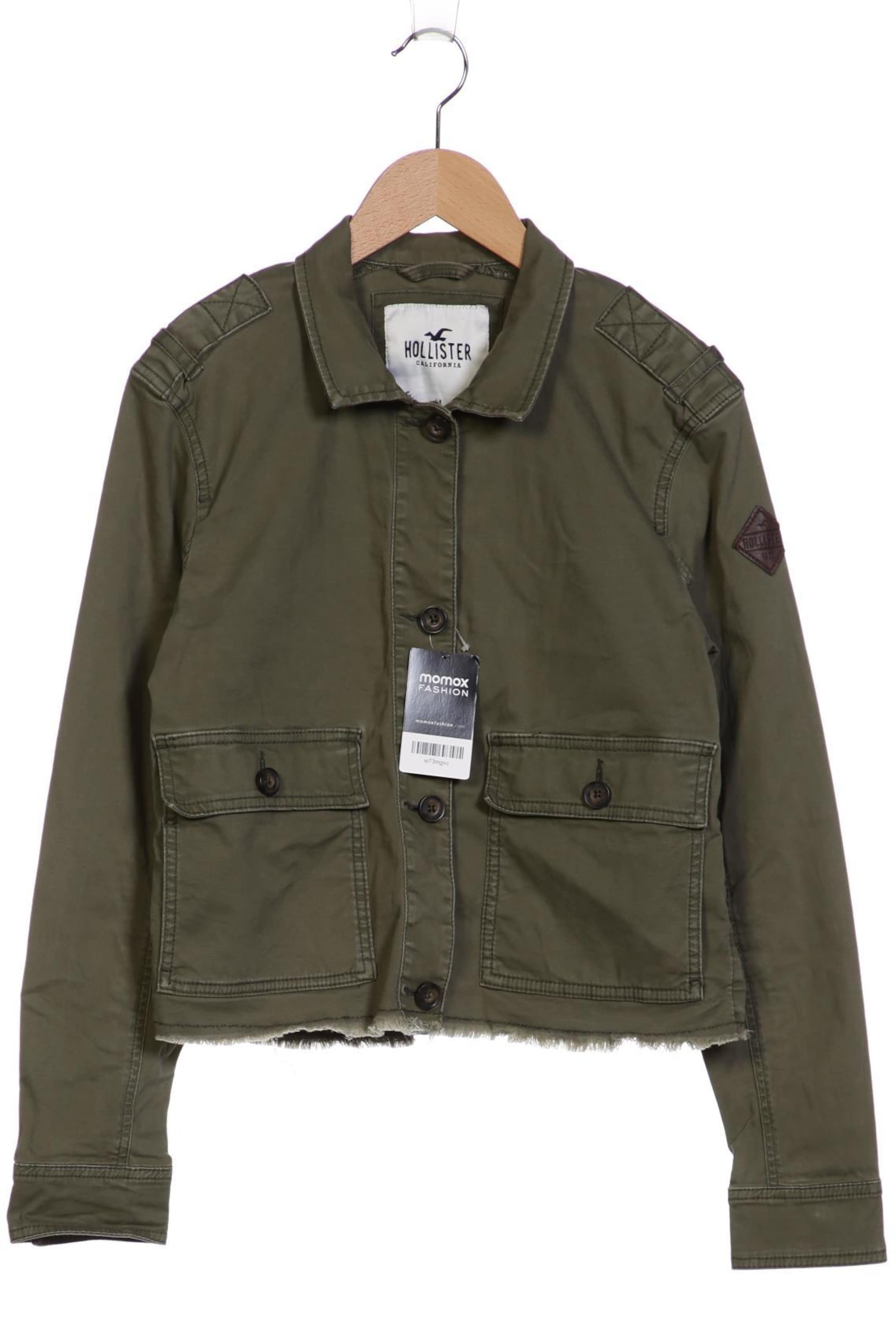 HOLLISTER Jacket & Coat in M in Green: front