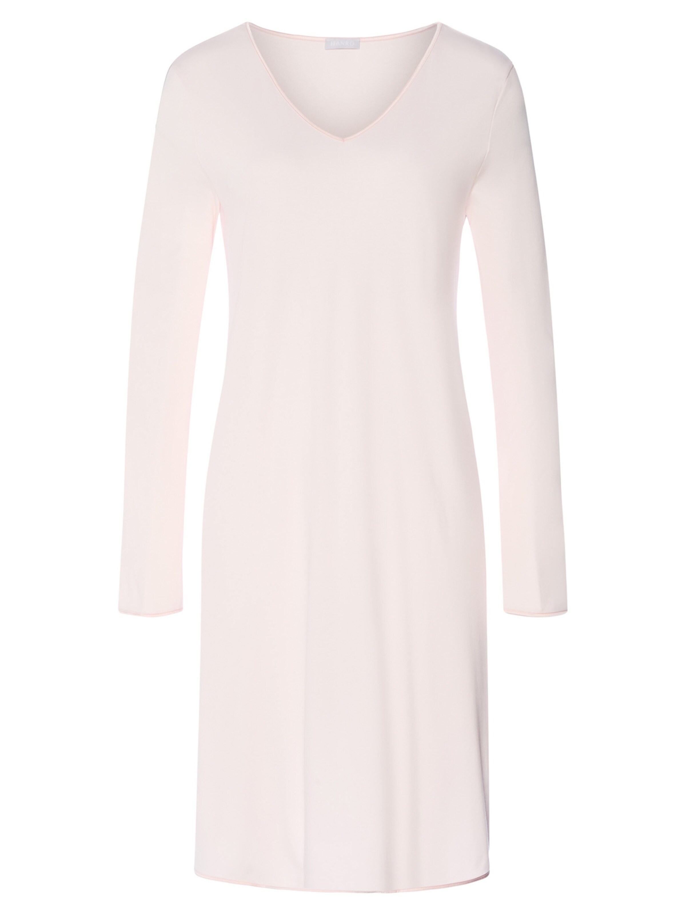 Hanro Nachthemd 'Cotton Silk' in Pink: Vorderseite