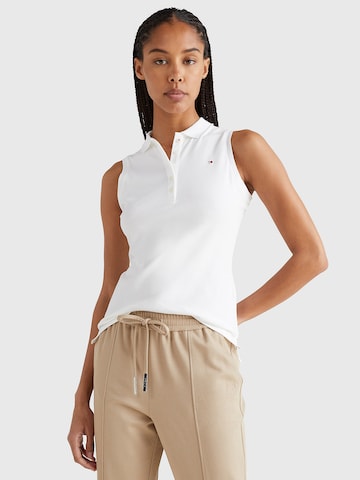 TOMMY HILFIGER Top in White: front