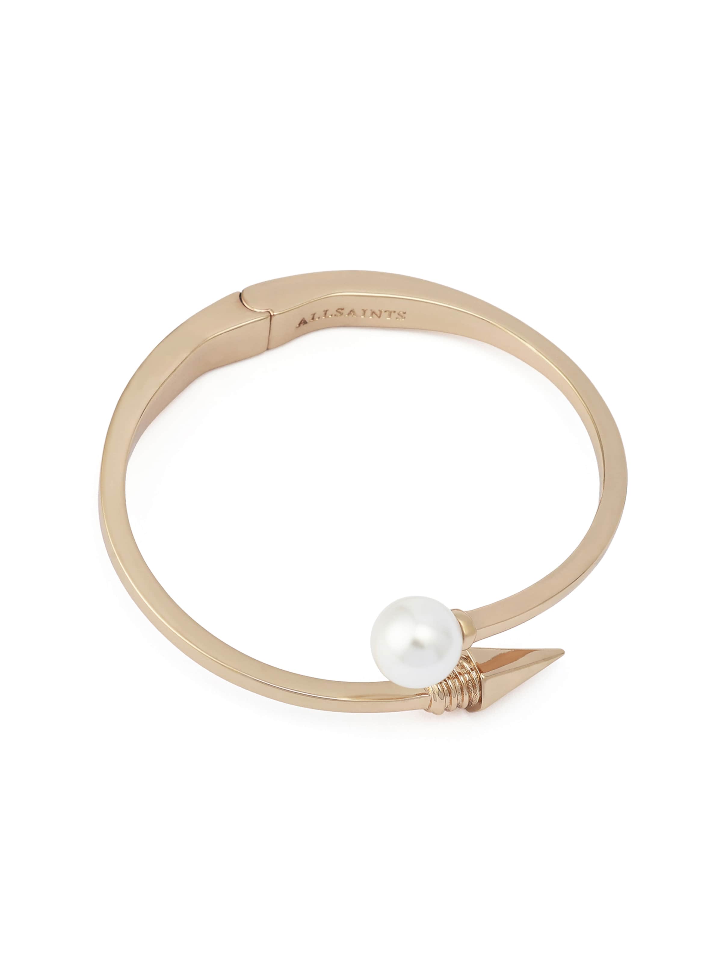 AllSaints Bracelet in White: front