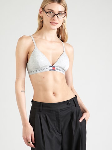 Tommy Hilfiger Underwear Trojuholníky Podprsenka - Sivá: predná strana