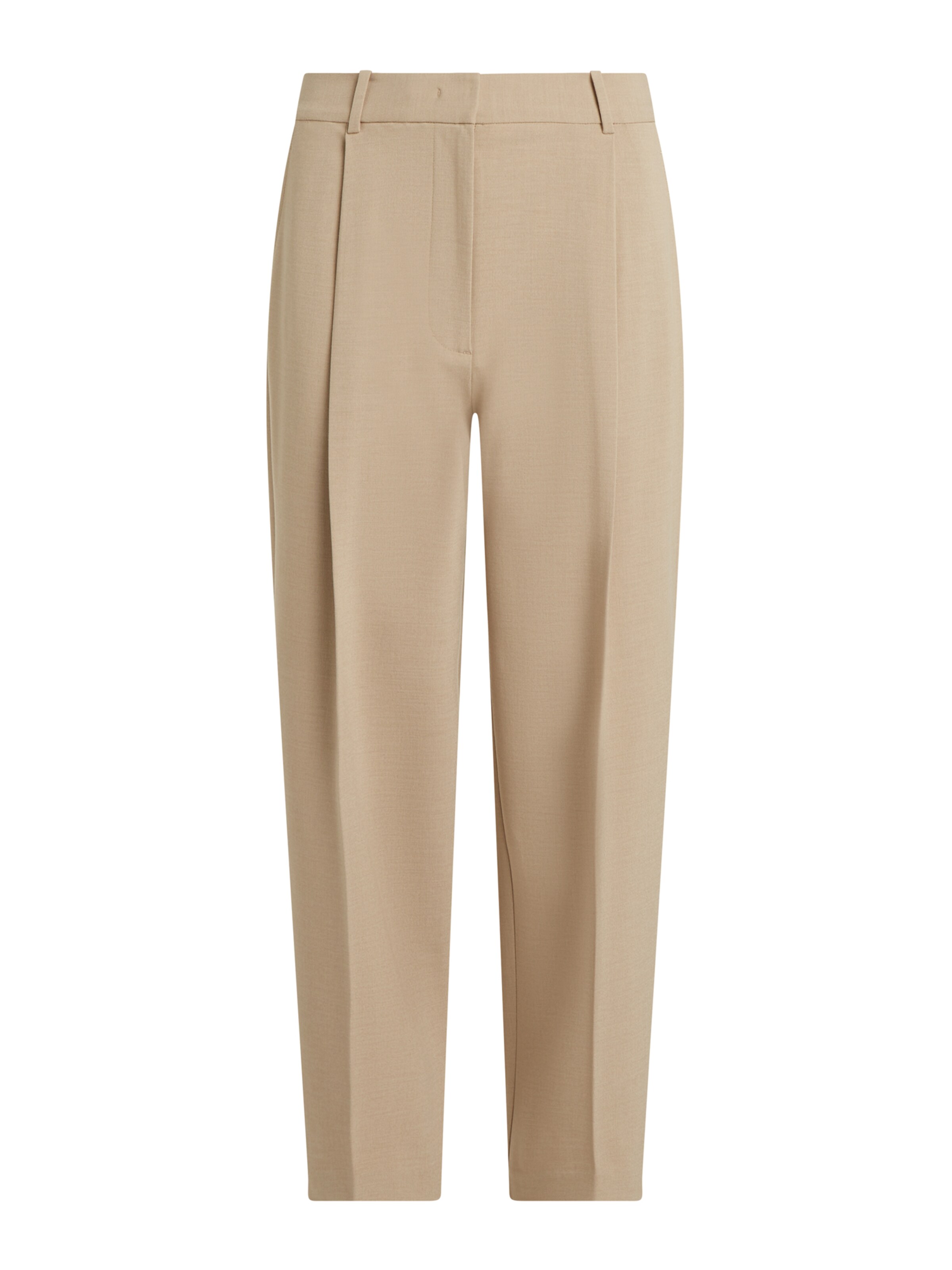 TOMMY HILFIGER - Loosefit Pantalón plisado en beige: frente