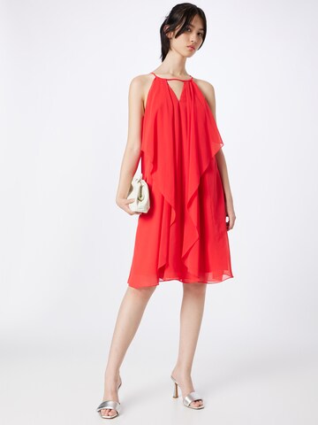 Robe de cocktail SWING en rouge