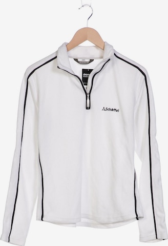Schöffel Sweatshirt & Zip-Up Hoodie in XXL in White: front