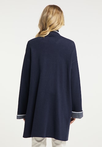 DreiMaster Klassik Knitted Coat in Blue