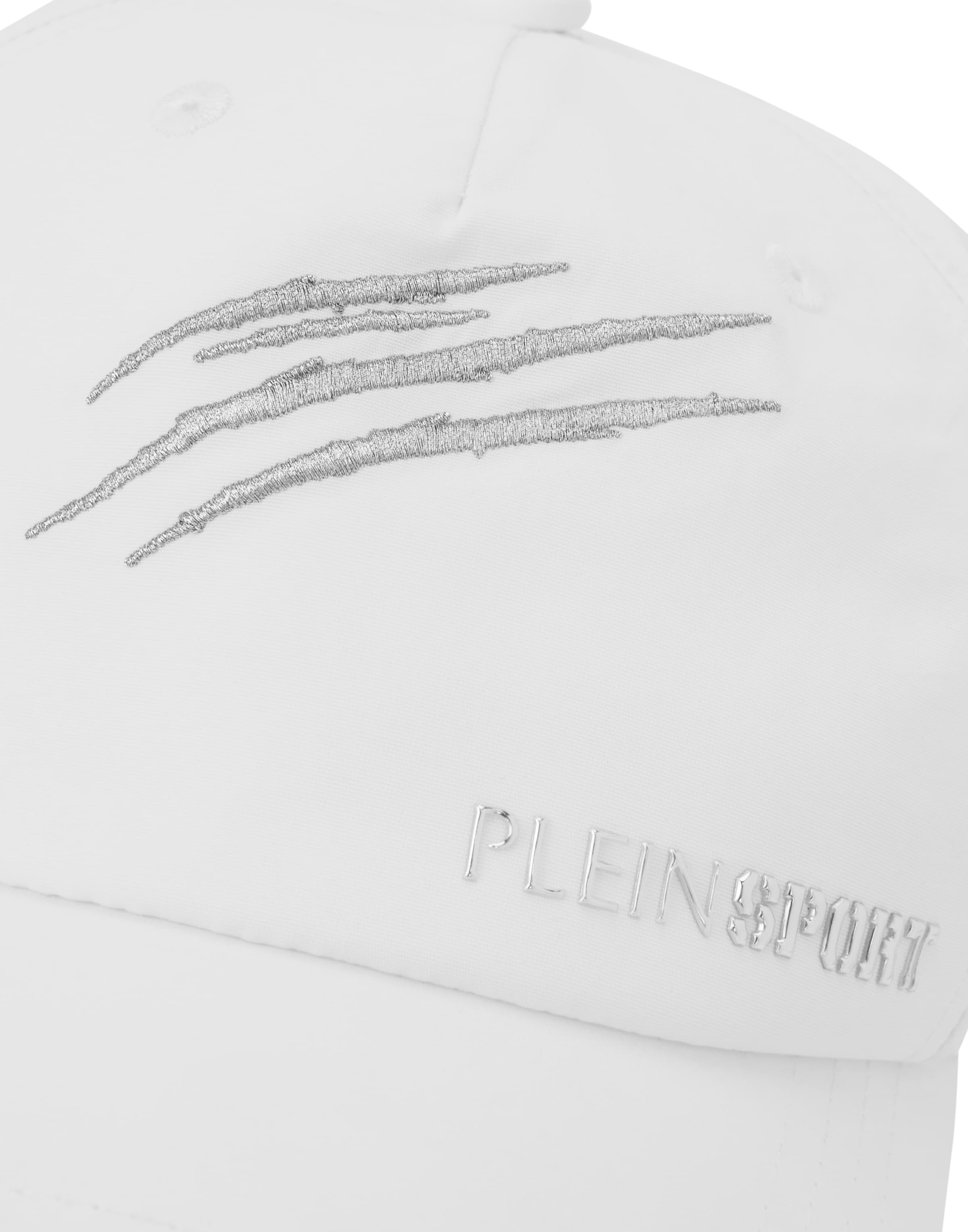 Plein Sport - Gorra deportiva en blanco