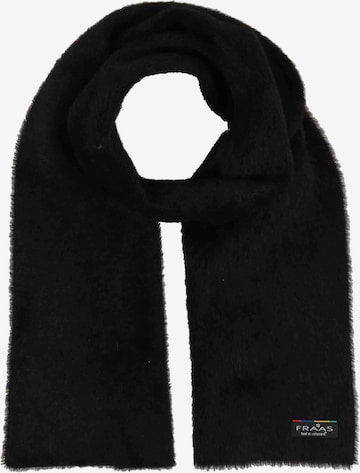 FRAAS Schal in Schwarz: Vorderseite