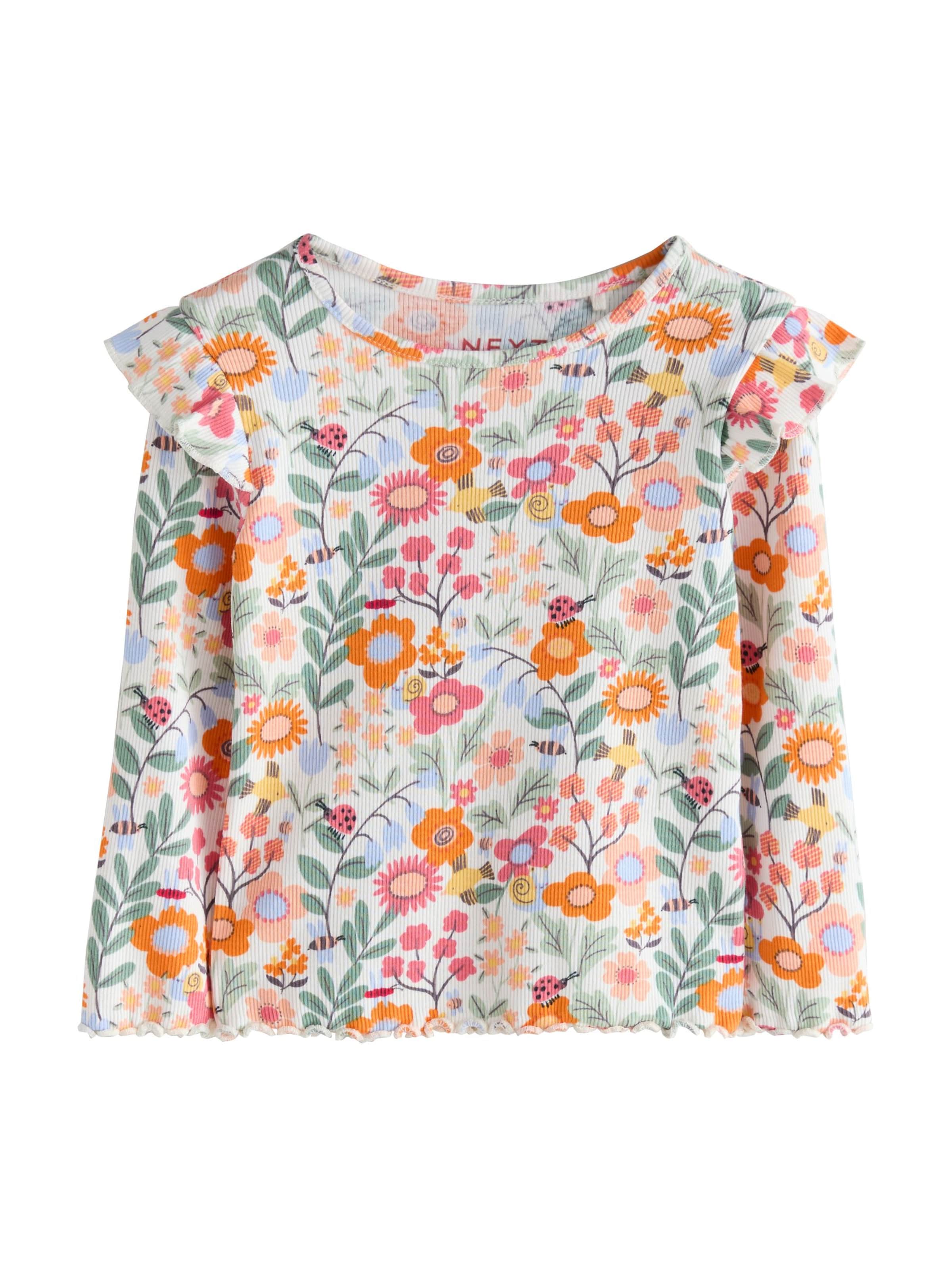 T-Shirt Next en blanc : devant