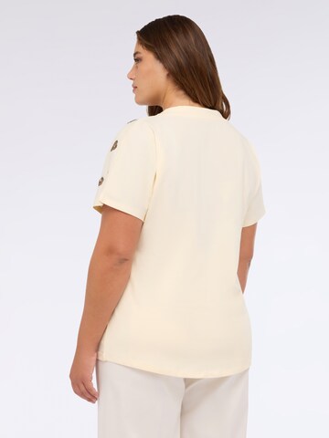 T-shirt Fiorella Rubino en beige