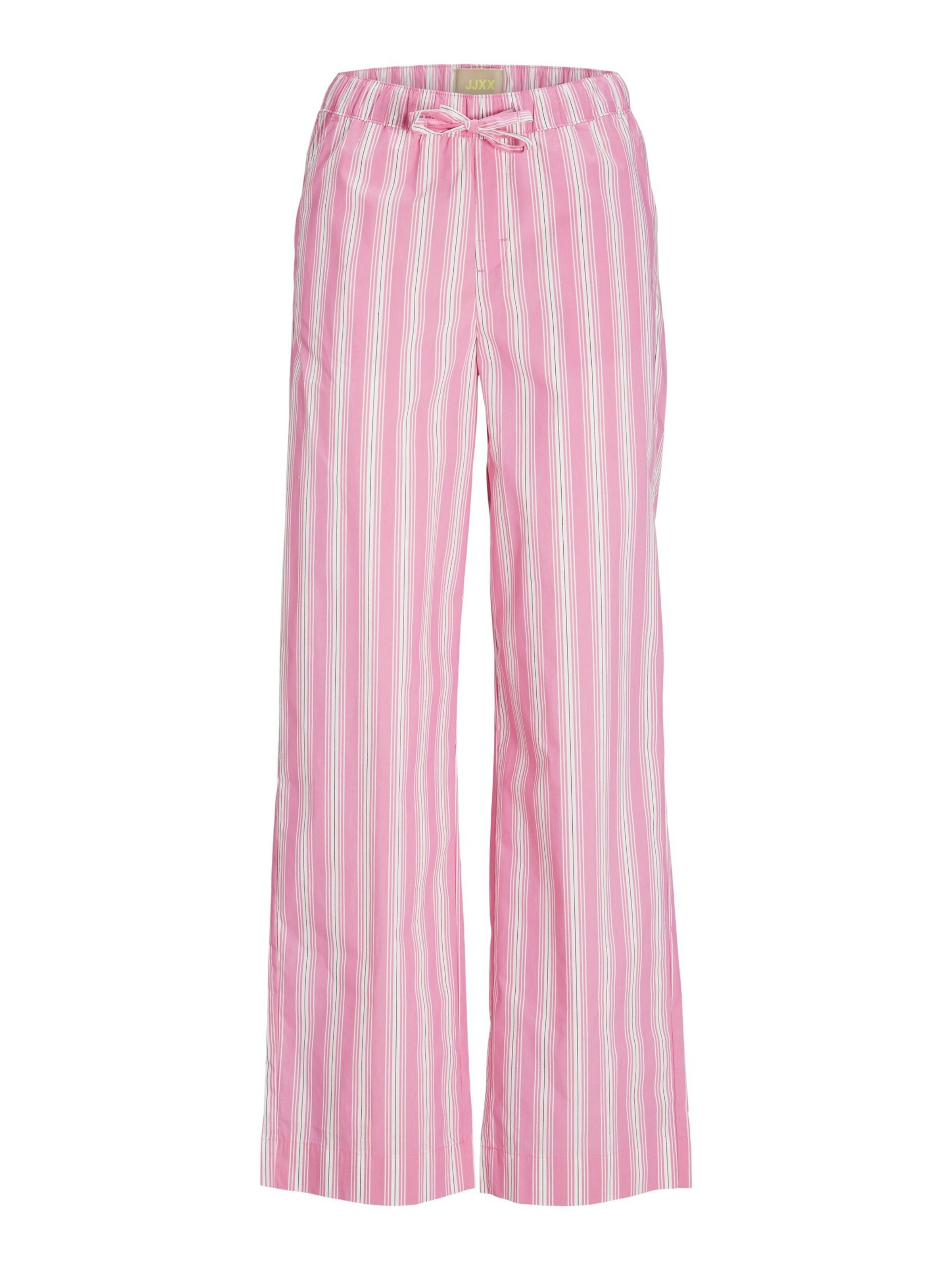 JJXX Loosefit Broek 'AVA ' in Roze: voorkant