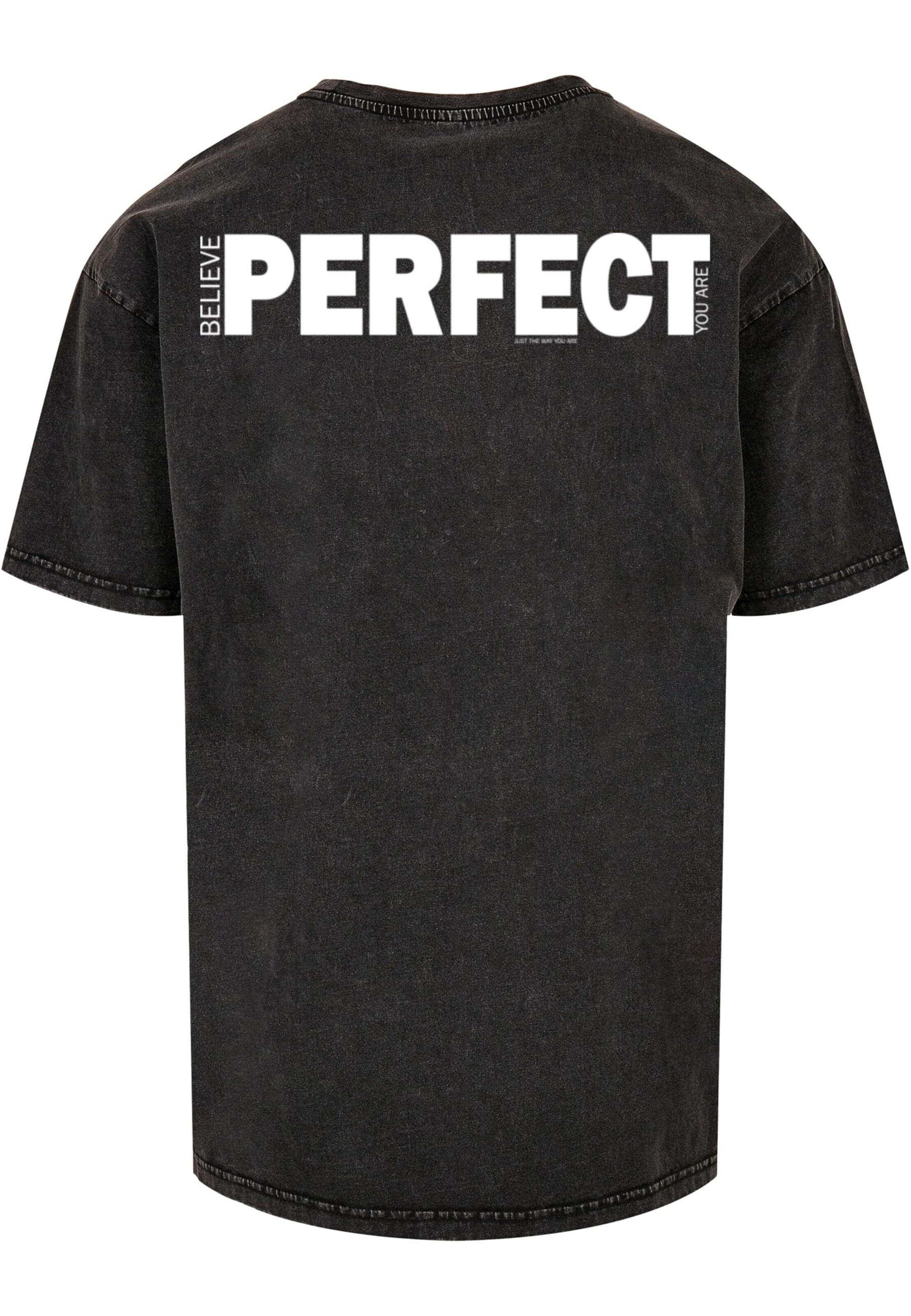 Merchcode Tričko 'Believe Front' – šedá