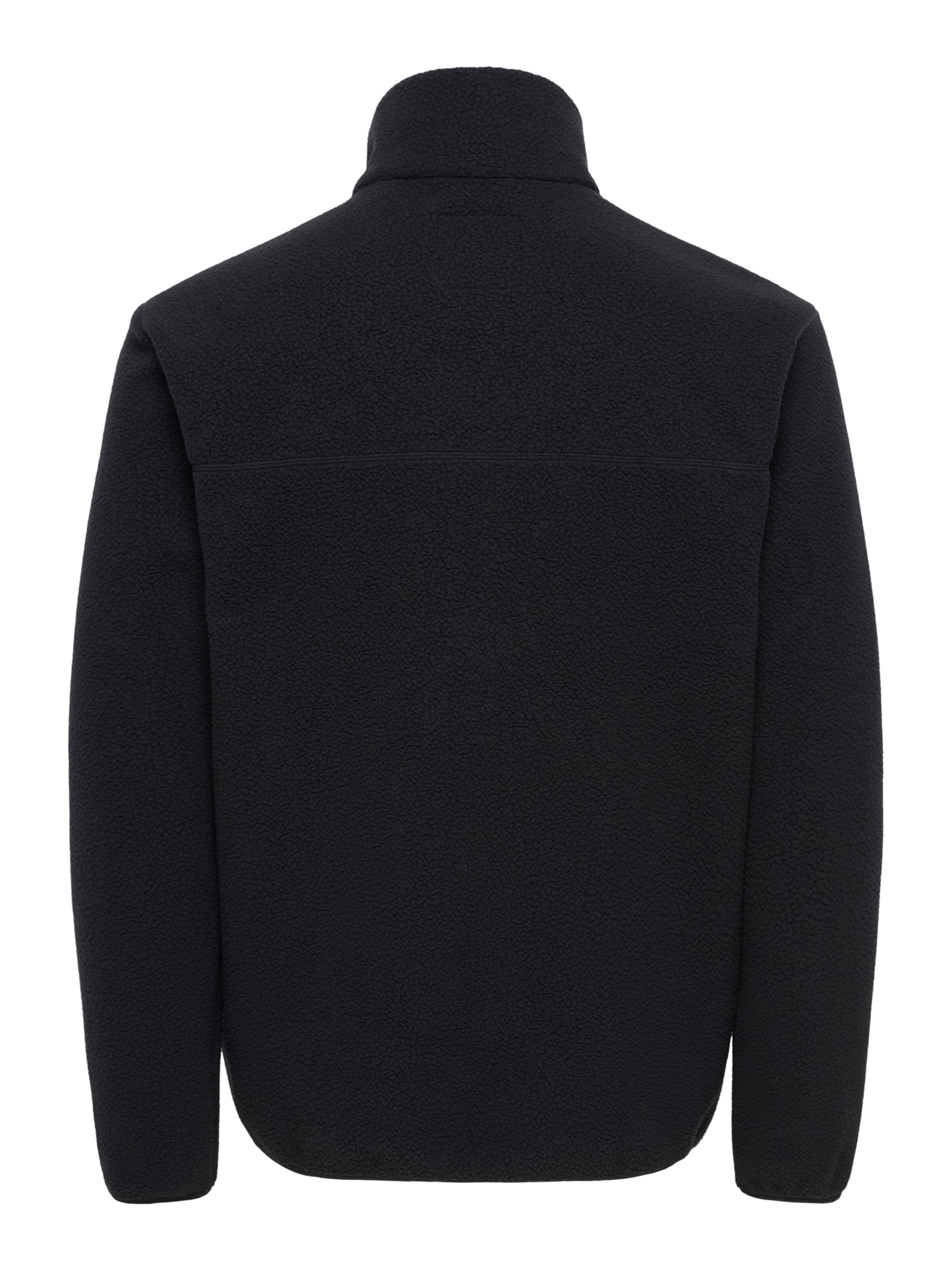 Only & Sons Fleecejacke 'ONSJASON' in Schwarz