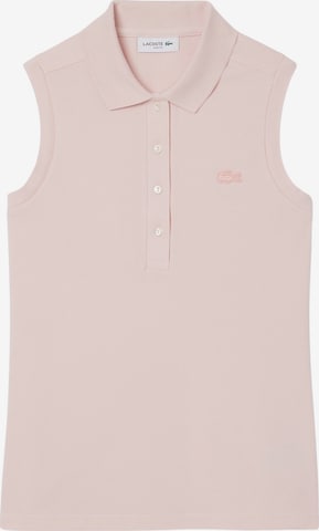 Top di LACOSTE in rosa: frontale