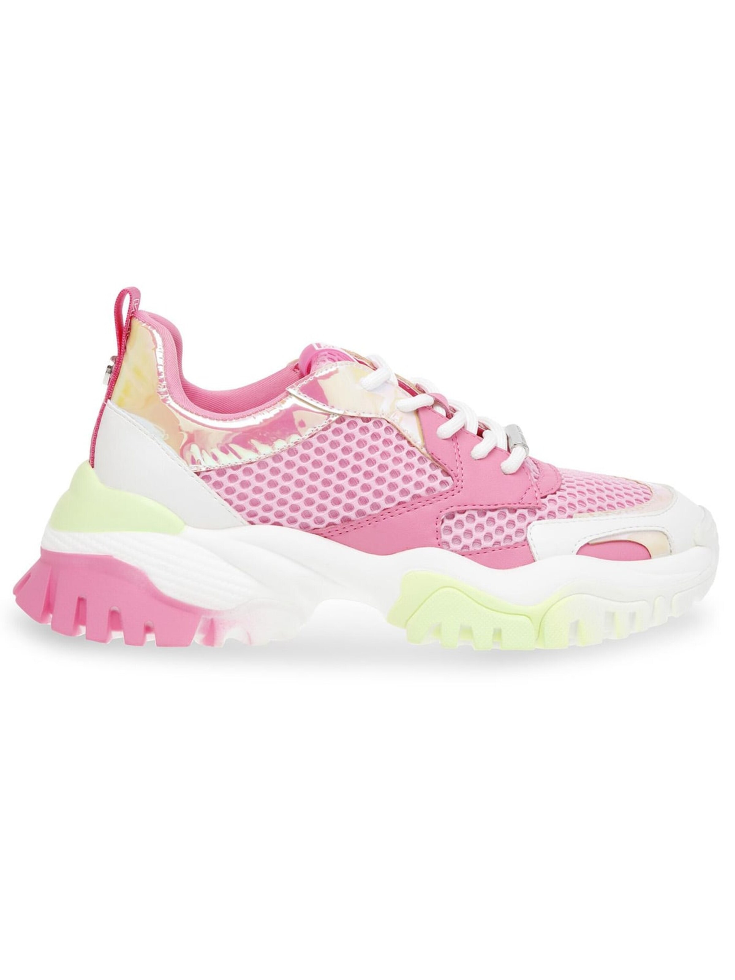 STEVE MADDEN Buty sportowe sznurowane 'W Treasure Pink / Candy Shoes' w kolorze mieszane kolory