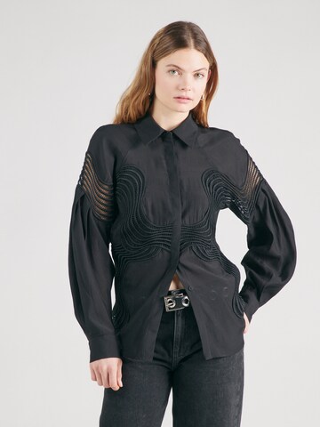 Copenhagen Muse Blouse 'MOLLY' in Black: front