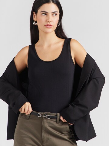 TOM TAILOR Top in Schwarz: Vorderseite