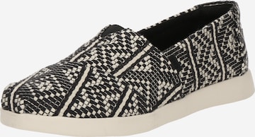 Slipper 'Alpargata Plus' di TOMS in nero: frontale