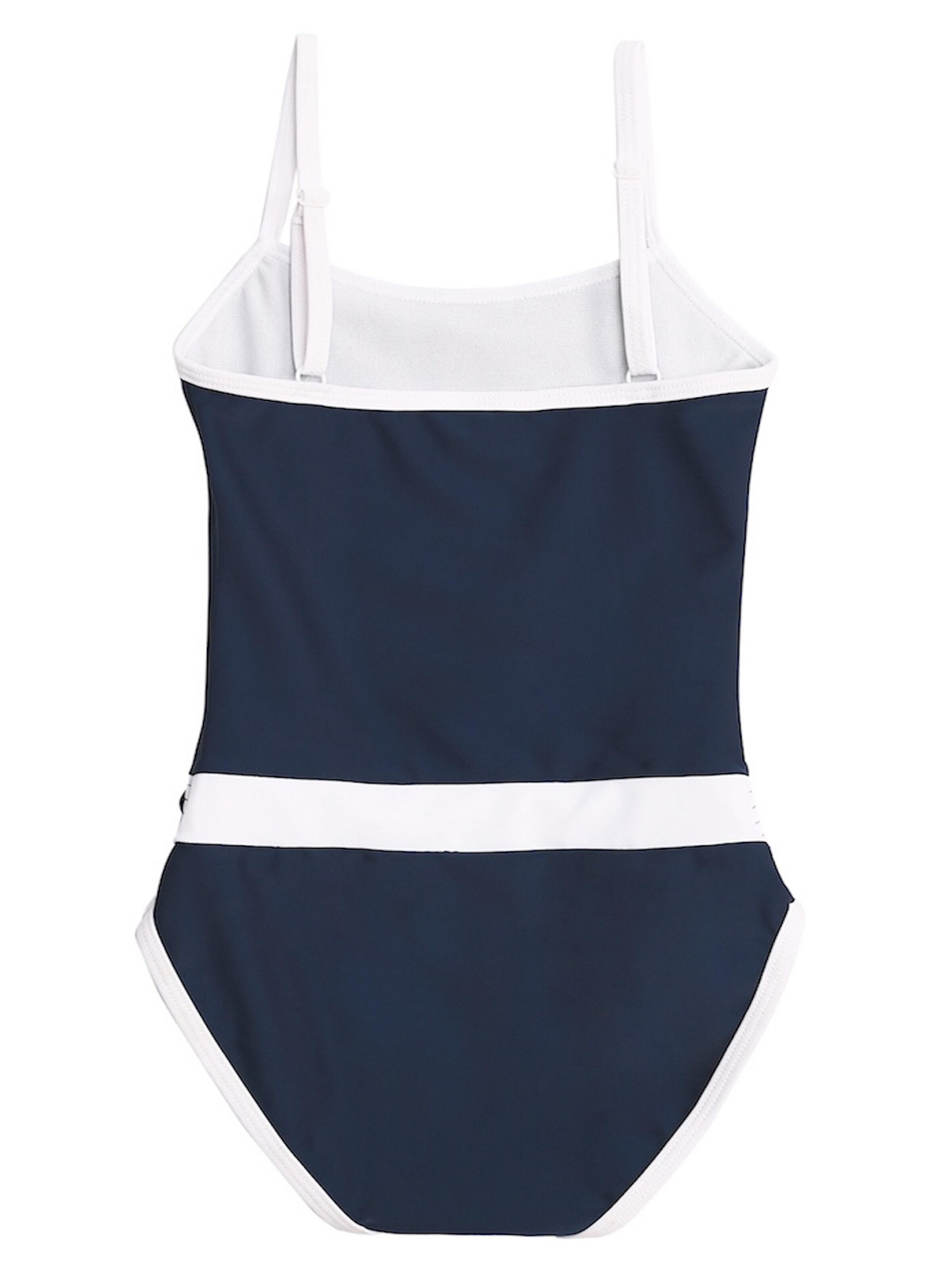 La V Swimsuit in Blue