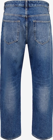 Only & Sons Loose fit Jeans 'Five' in Blue