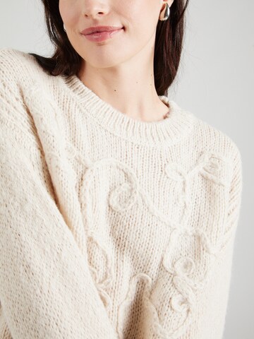 MSCH COPENHAGEN Trui 'Diella Heidi' in Beige